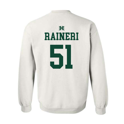 Hawaii - NCAA Baseball : Kaysen Raineri - Sports Shersey Crewneck Sweatshirt-1