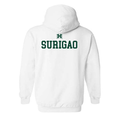 Hawaii - NCAA Baseball : Joshua Surigao - Sports Shersey Hooded Sweatshirt-1