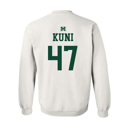 Hawaii - NCAA Baseball : Aidan Kuni - Sports Shersey Crewneck Sweatshirt-1