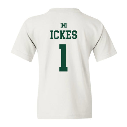 Hawaii - NCAA Baseball : Elijah Ickes - Sports Shersey Youth T-Shirt