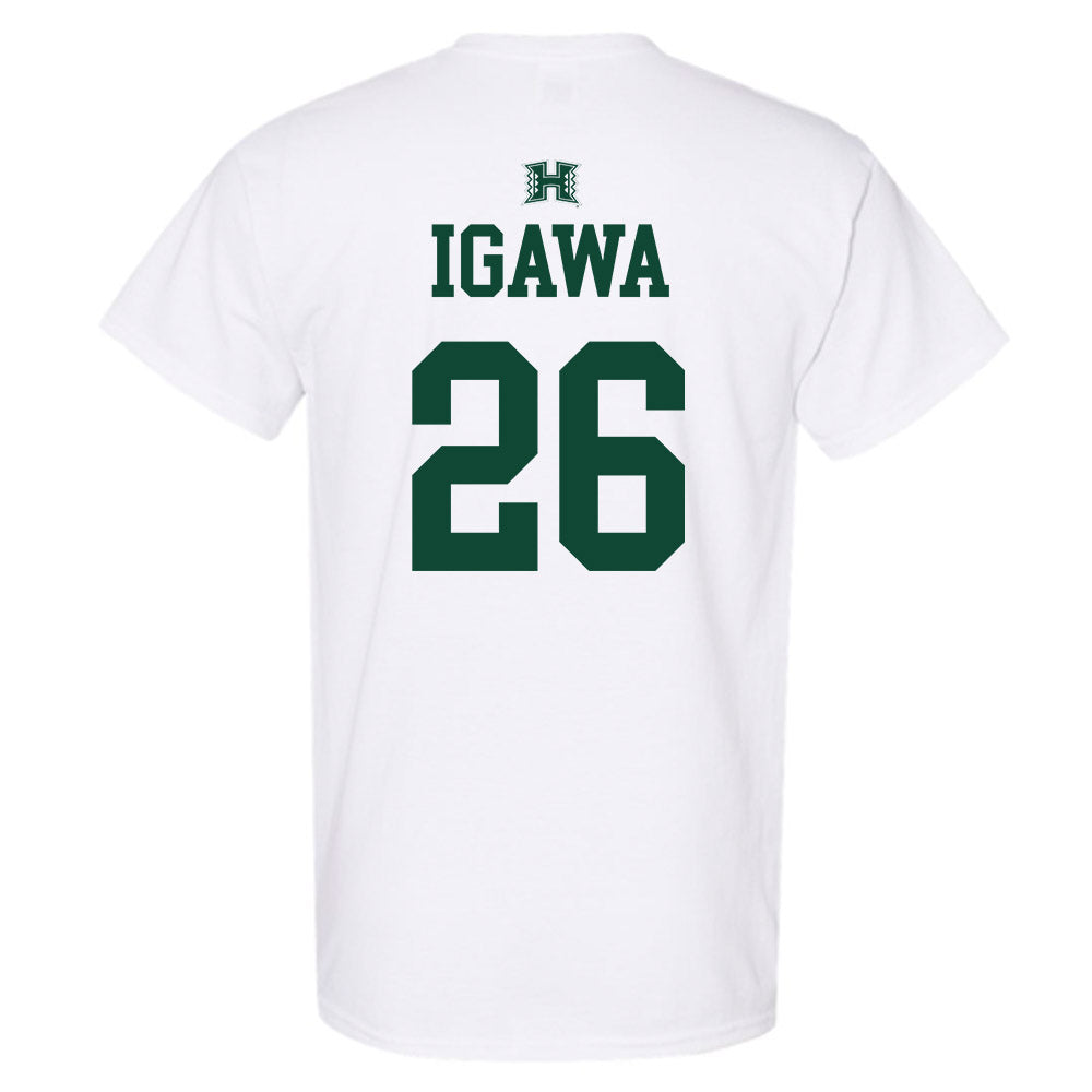 Hawaii - NCAA Baseball : Jacob Igawa - Sports Shersey T-Shirt-1