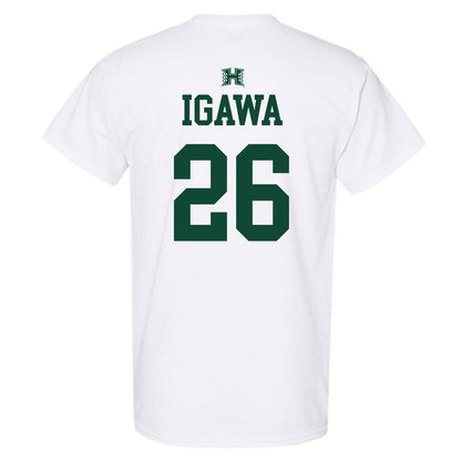 Hawaii - NCAA Baseball : Jacob Igawa - Sports Shersey T-Shirt-1