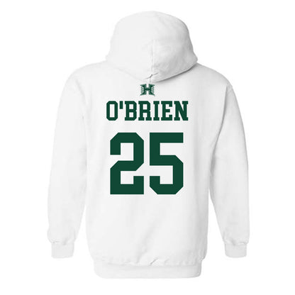 Hawaii - NCAA Baseball : Liam O'Brien - Sports Shersey Hooded Sweatshirt