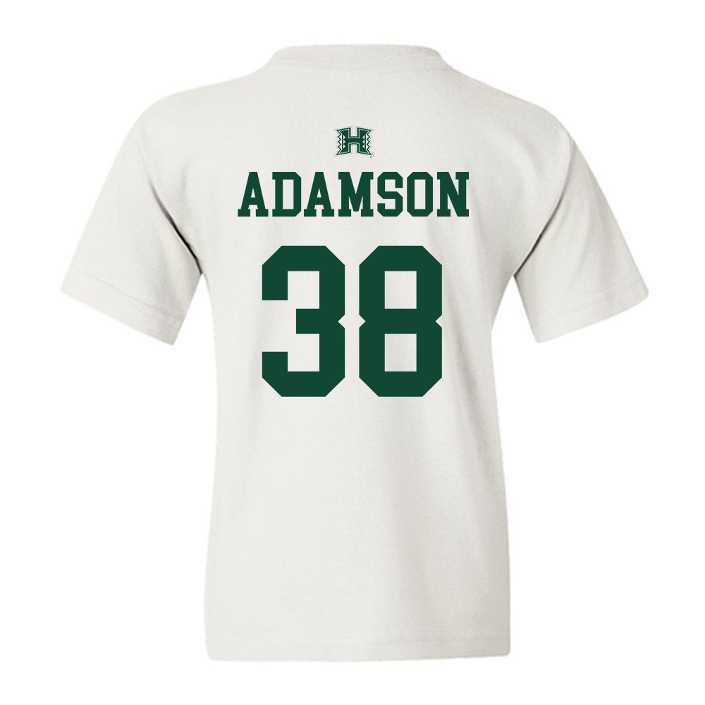 Hawaii - NCAA Baseball : Charlie Adamson - Sports Shersey Youth T-Shirt-1