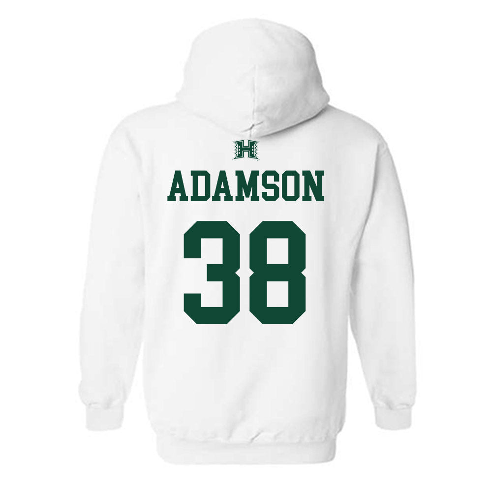 Hawaii - NCAA Baseball : Charlie Adamson - Sports Shersey Hooded Sweatshirt-1