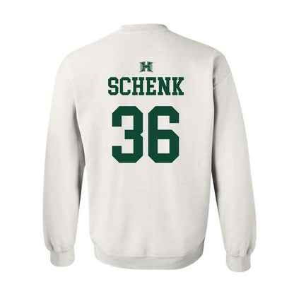 Hawaii - NCAA Baseball : Kahiau Schenk - Sports Shersey Crewneck Sweatshirt-1