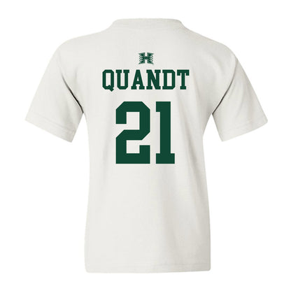 Hawaii - NCAA Baseball : Jared Quandt - Sports Shersey Youth T-Shirt-1