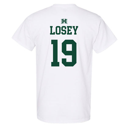 Hawaii - NCAA Baseball : Zach Losey - Sports Shersey T-Shirt-1