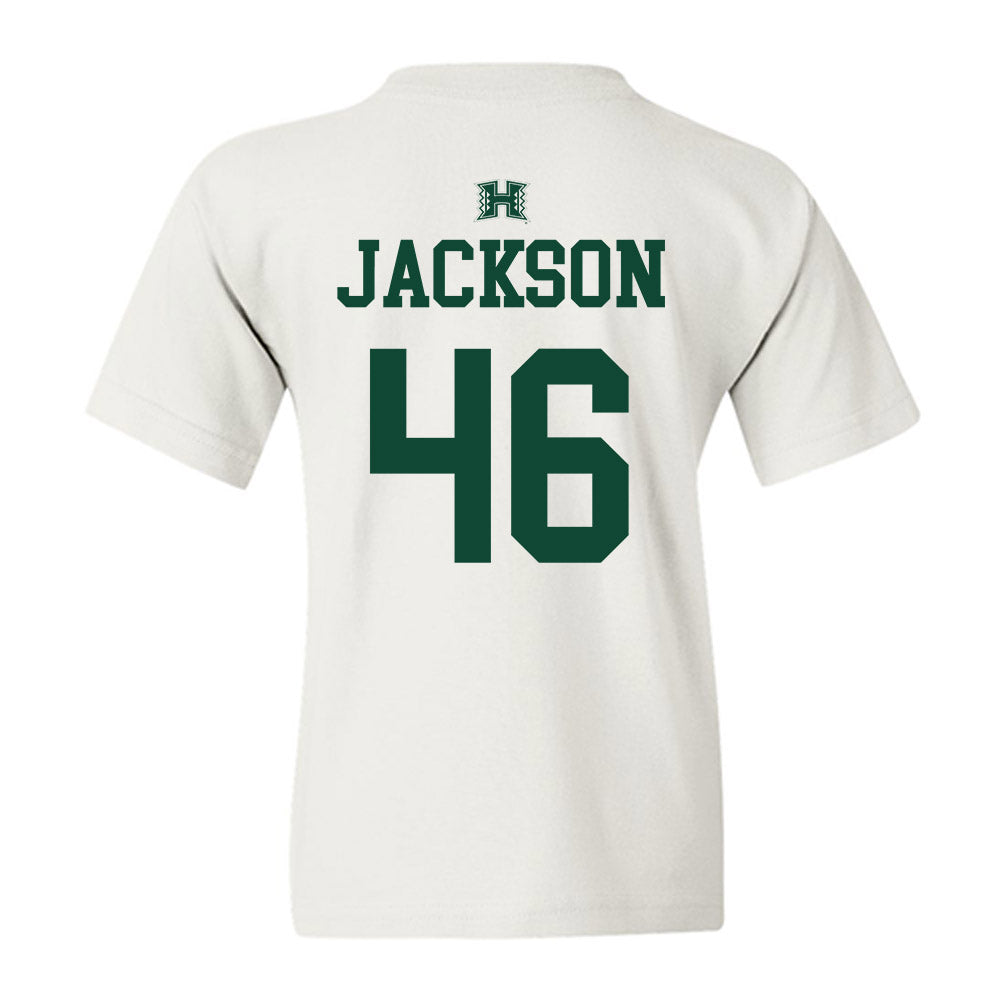Hawaii - NCAA Baseball : Tobey Jackson - Sports Shersey Youth T-Shirt-1