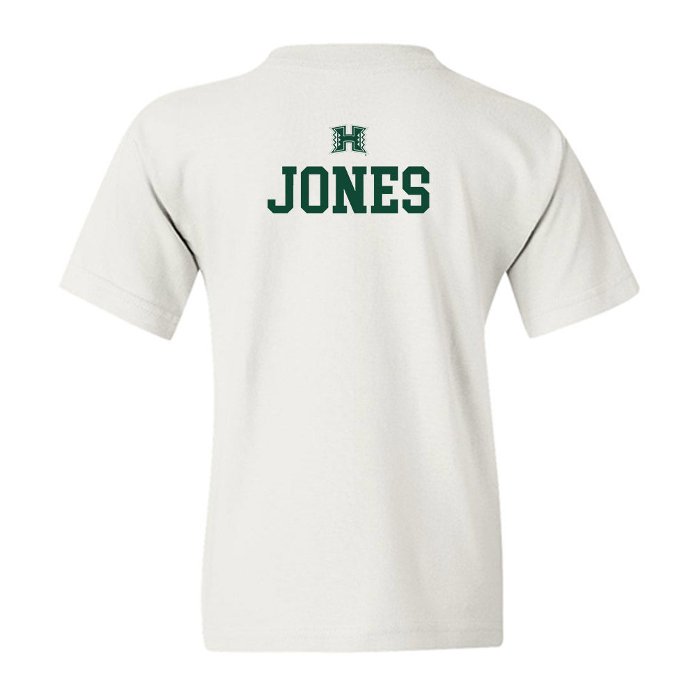 Hawaii - NCAA Baseball : Max Jones - Sports Shersey Youth T-Shirt-1
