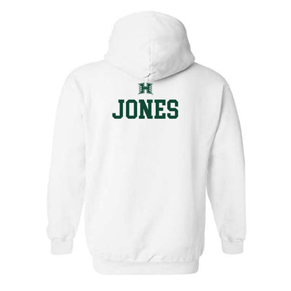 Hawaii - NCAA Baseball : Max Jones - Sports Shersey Hooded Sweatshirt-1