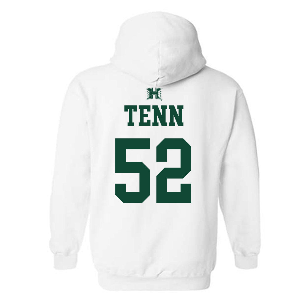 Hawaii - NCAA Baseball : Zacary Tenn - Sports Shersey Hooded Sweatshirt-1