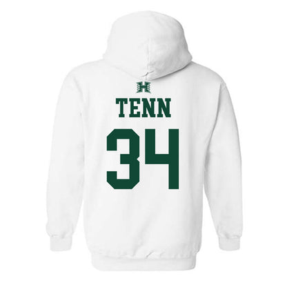 Hawaii - NCAA Baseball : Zacary Tenn - Sports Shersey Hooded Sweatshirt-1