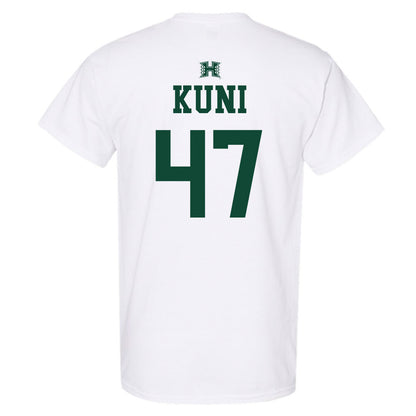 Hawaii - NCAA Baseball : Aidan Kuni - Sports Shersey T-Shirt-1