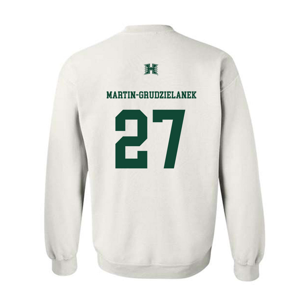 Hawaii - NCAA Baseball : Brody Martin-Grudzielanek - Sports Shersey Crewneck Sweatshirt-1