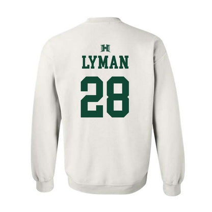 Hawaii - NCAA Baseball : Brode Lyman - Sports Shersey Crewneck Sweatshirt