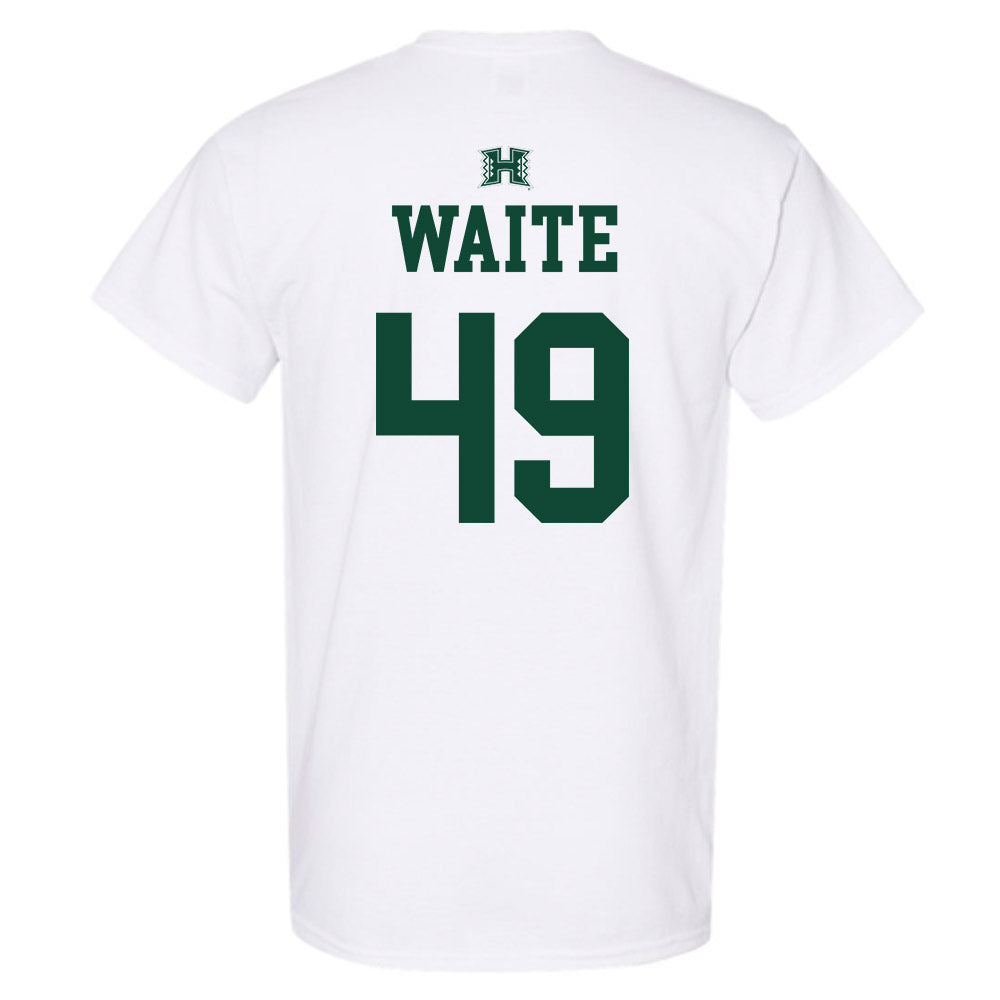 Hawaii - NCAA Baseball : Dylan Waite - Sports Shersey T-Shirt-1