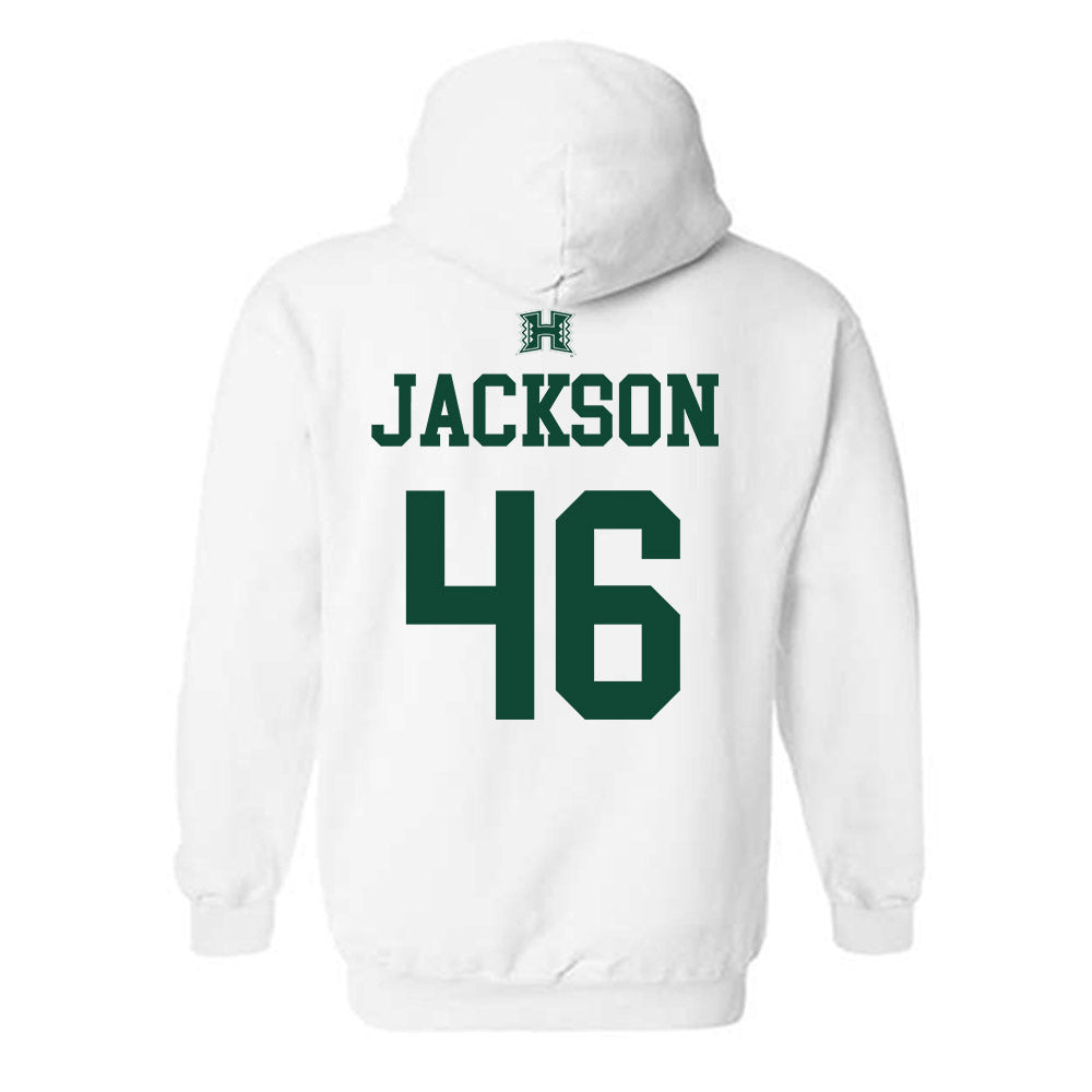 Hawaii - NCAA Baseball : Tobey Jackson - Sports Shersey Hooded Sweatshirt-1