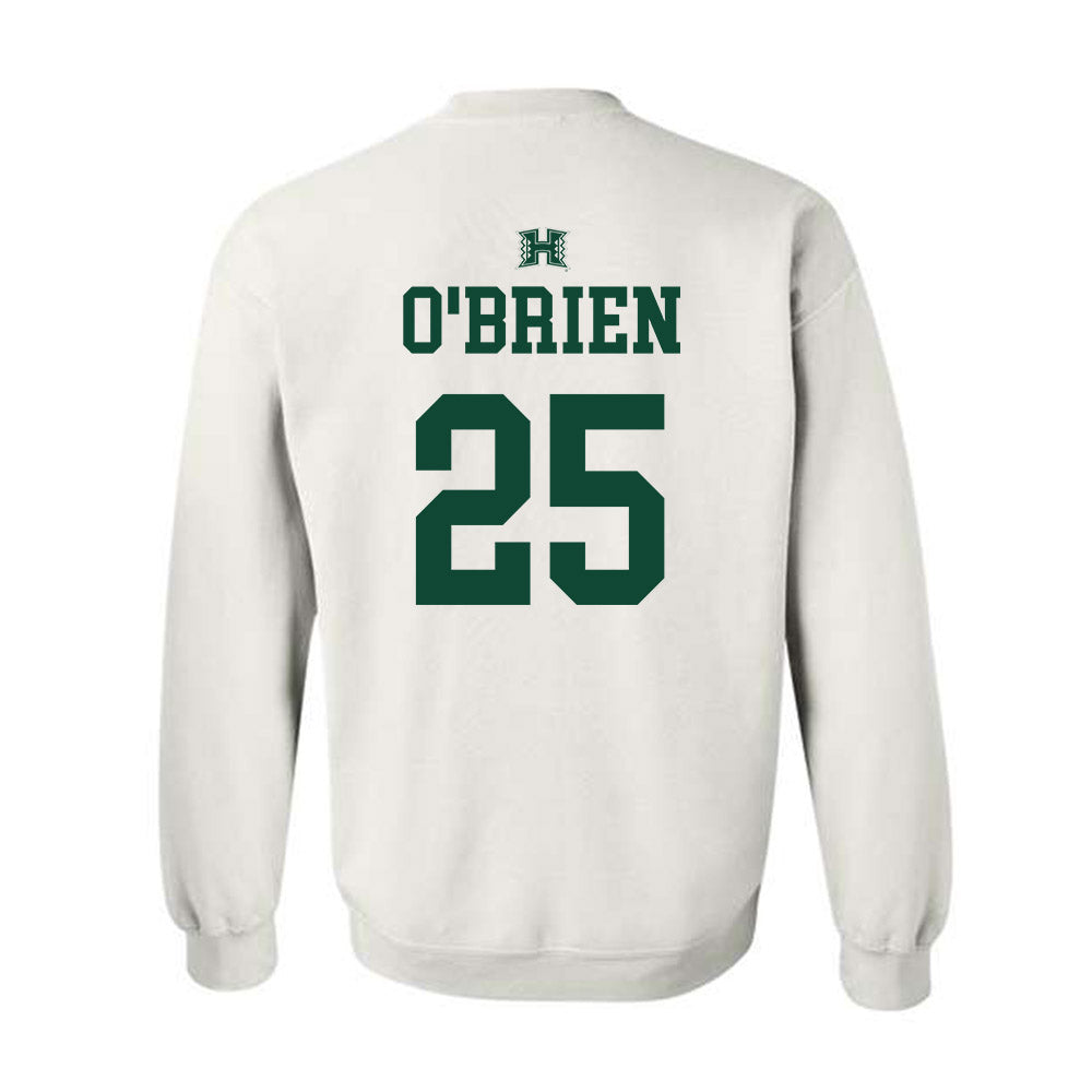 Hawaii - NCAA Baseball : Liam O'Brien - Sports Shersey Crewneck Sweatshirt-1