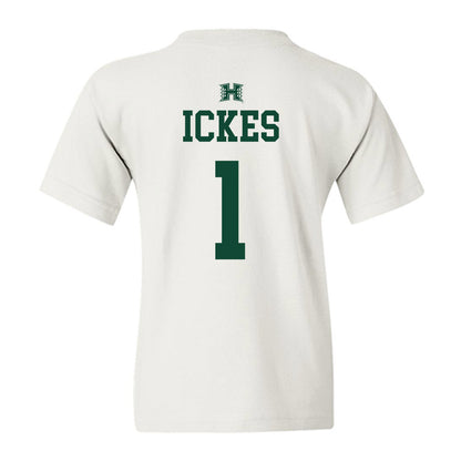 Hawaii - NCAA Baseball : Elijah Ickes - Sports Shersey Youth T-Shirt-1