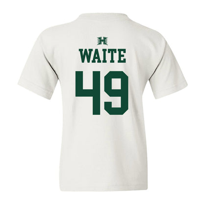 Hawaii - NCAA Baseball : Dylan Waite - Sports Shersey Youth T-Shirt-1