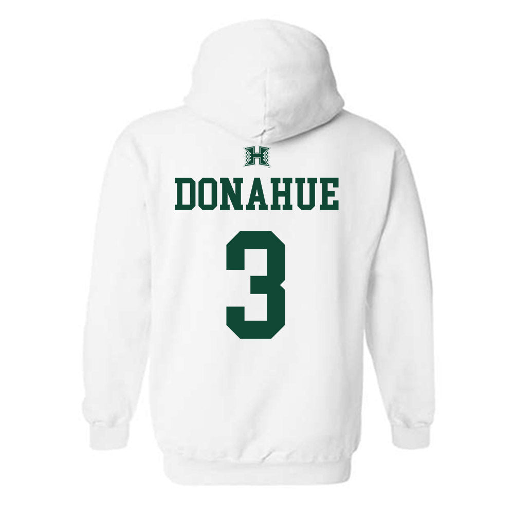 Hawaii - NCAA Baseball : Jordan Donahue - Sports Shersey Hooded Sweatshirt-1
