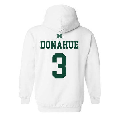 Hawaii - NCAA Baseball : Jordan Donahue - Sports Shersey Hooded Sweatshirt-1