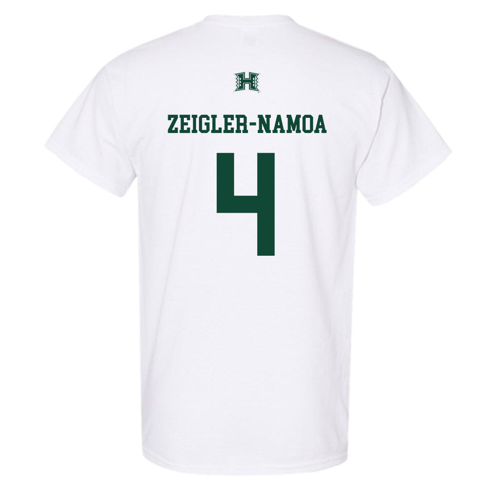 Hawaii - NCAA Baseball : Ben Zeigler-Namoa - Sports Shersey T-Shirt-1