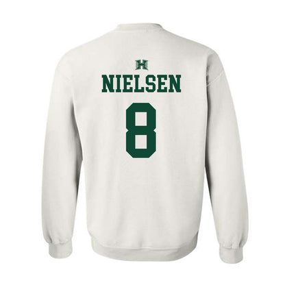 Hawaii - NCAA Baseball : Jarret Nielsen - Sports Shersey Crewneck Sweatshirt-1