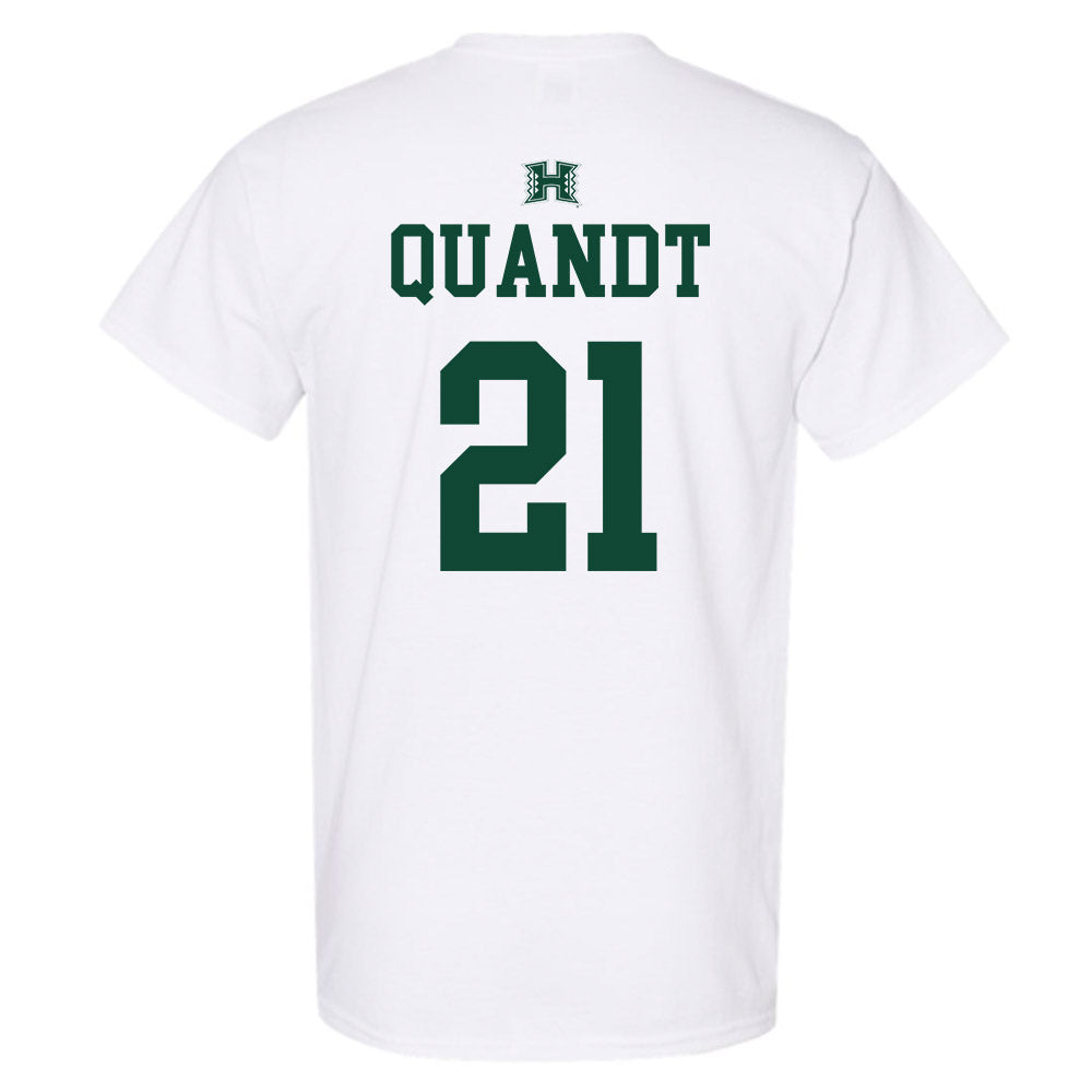 Hawaii - NCAA Baseball : Jared Quandt - Sports Shersey T-Shirt-1