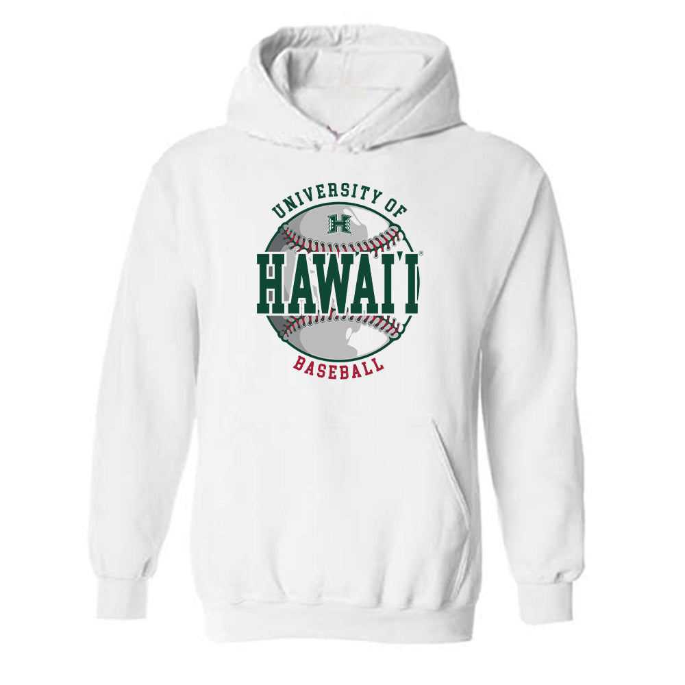 Hawaii - NCAA Baseball : Jared Quandt - Sports Shersey Hooded Sweatshirt-0