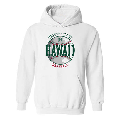 Hawaii - NCAA Baseball : Liam O'Brien - Sports Shersey Hooded Sweatshirt