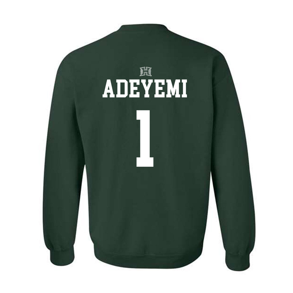 Hawaii - NCAA Women's Volleyball : Stella Adeyemi - Classic Shersey Crewneck Sweatshirt-1