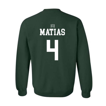 Hawaii - NCAA Women's Volleyball : Jackie Matias - Classic Shersey Crewneck Sweatshirt-1