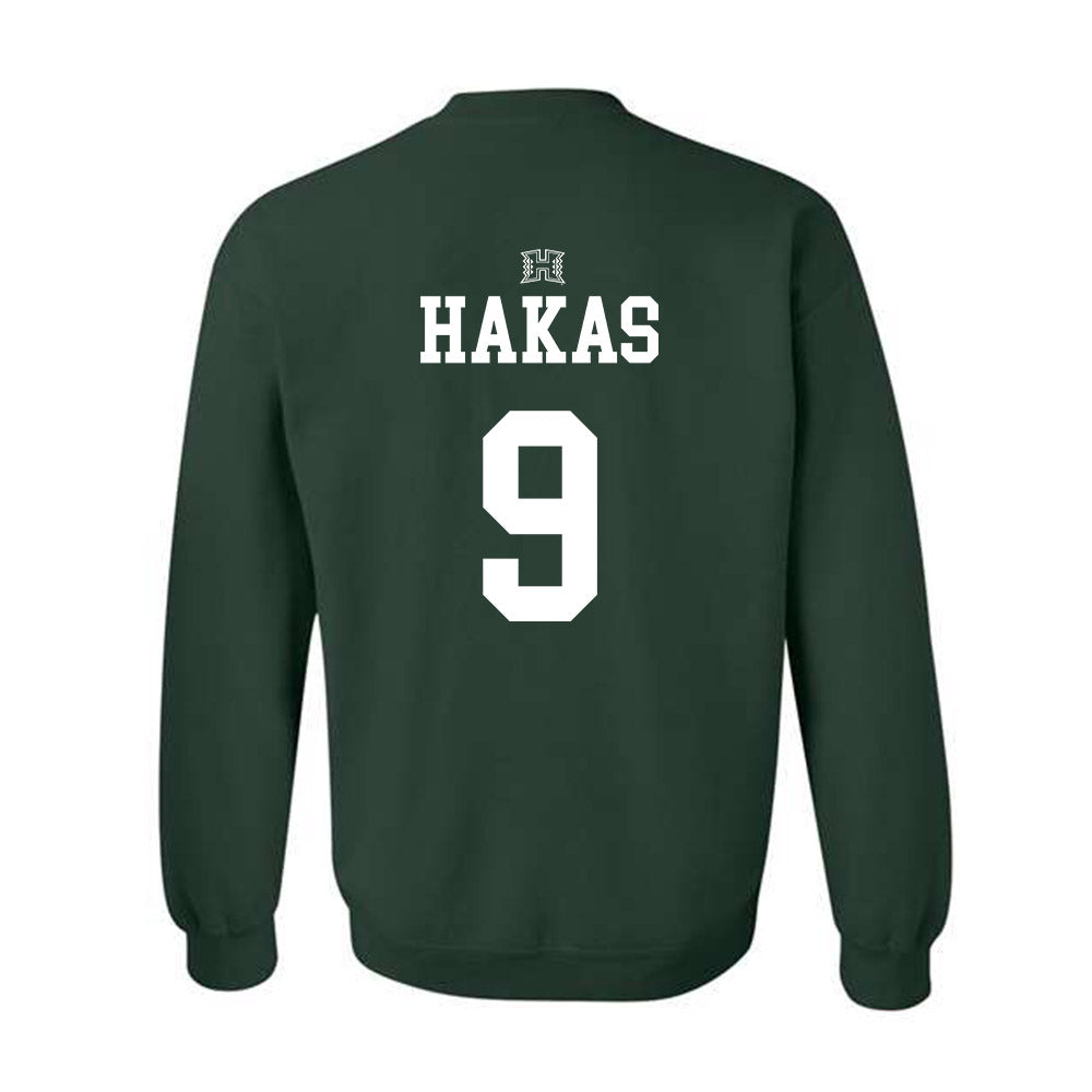 Hawaii - NCAA Women's Volleyball : Tali Hakas - Classic Shersey Crewneck Sweatshirt-1