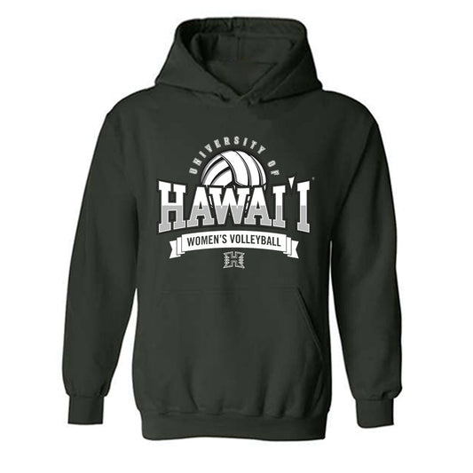 Hawaii - NCAA Women's Volleyball : Tayli Ikenaga - Classic Shersey Hooded Sweatshirt-0
