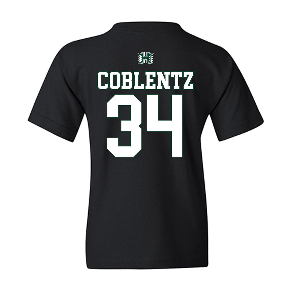 Hawaii - NCAA Softball : Emerson Coblentz - Sports Shersey Youth T-Shirt-1