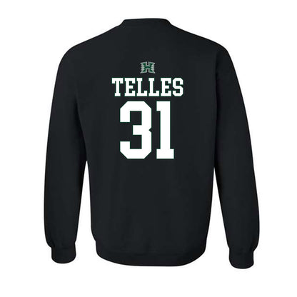 Hawaii - NCAA Softball : Nevaeh Telles - Sports Shersey Crewneck Sweatshirt-1