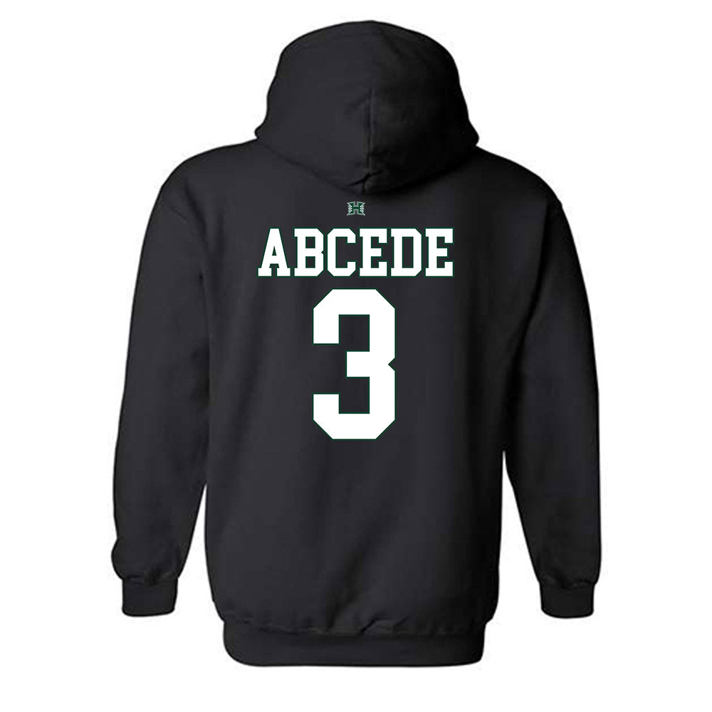 Hawaii - NCAA Softball : Jaeda Abcede - Sports Shersey Hooded Sweatshirt-1