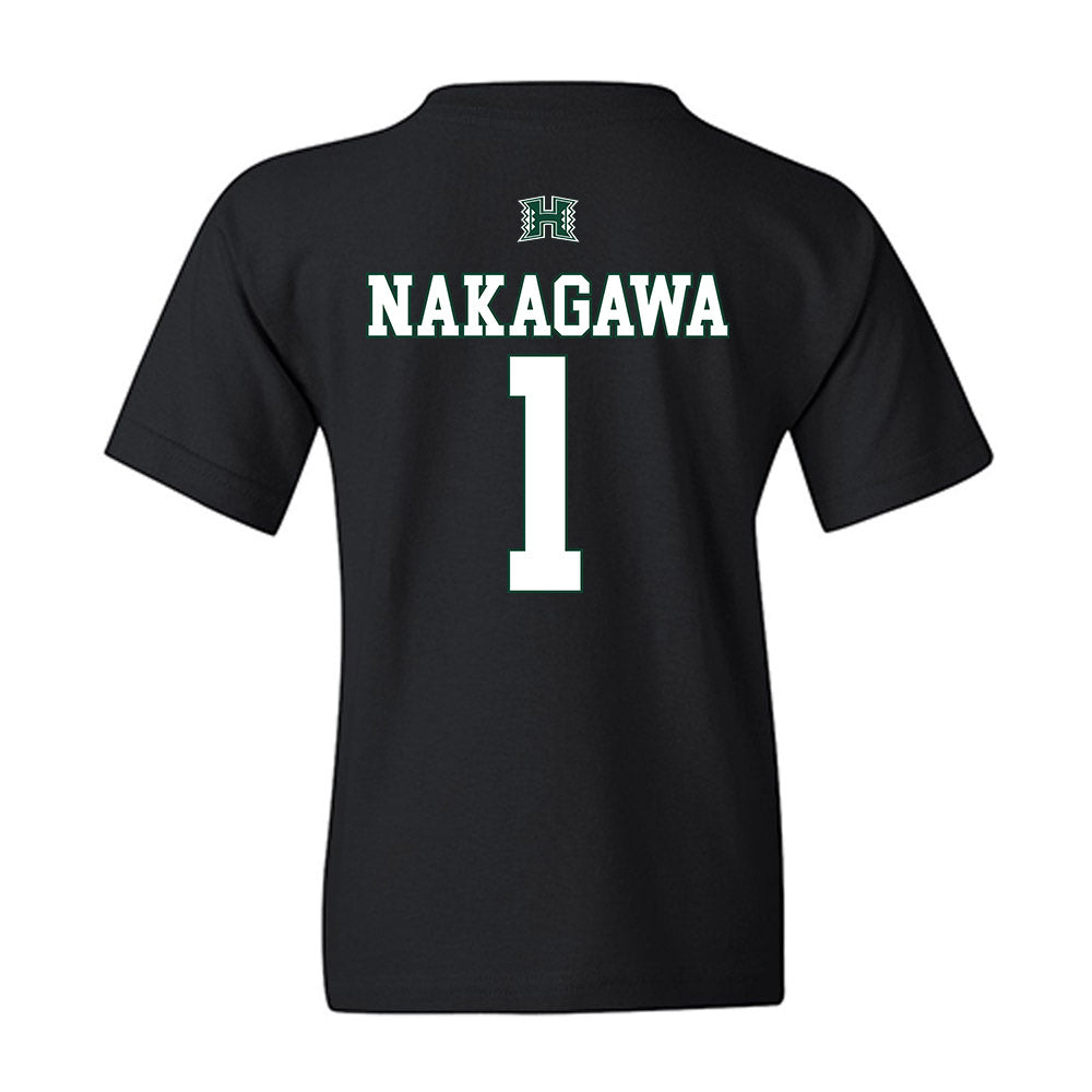 Hawaii - NCAA Softball : Alyssa Nakagawa - Sports Shersey Youth T-Shirt-1