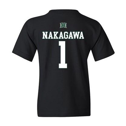 Hawaii - NCAA Softball : Alyssa Nakagawa - Sports Shersey Youth T-Shirt-1