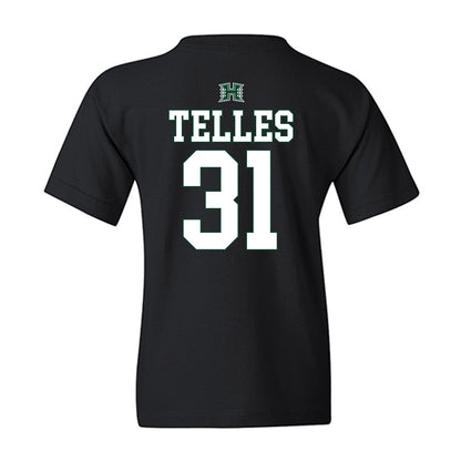 Hawaii - NCAA Softball : Nevaeh Telles - Sports Shersey Youth T-Shirt-1