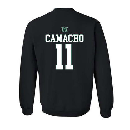 Hawaii - NCAA Softball : Brooke Camacho - Sports Shersey Crewneck Sweatshirt-1