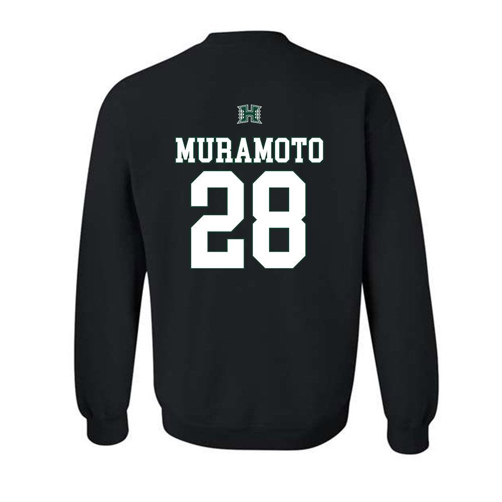Hawaii - NCAA Softball : Madixx Muramoto - Sports Shersey Crewneck Sweatshirt-1