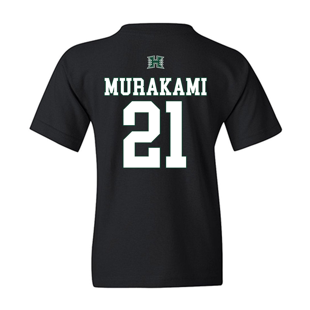 Hawaii - NCAA Softball : Carys Murakami - Sports Shersey Youth T-Shirt-1