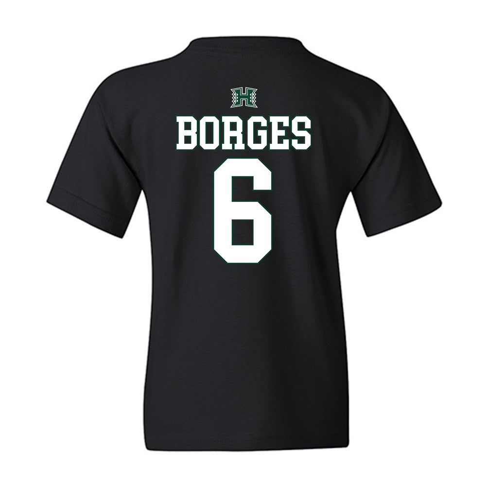 Hawaii - NCAA Softball : Chloe Borges - Sports Shersey Youth T-Shirt-1