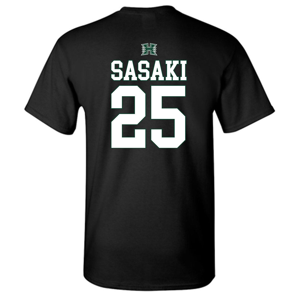 Hawaii - NCAA Softball : Abby Sasaki - Sports Shersey T-Shirt-1