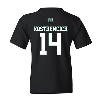 Hawaii - NCAA Softball : Addison Kostrencich - Sports Shersey Youth T-Shirt-1