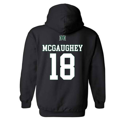 Hawaii - NCAA Softball : Jamie Mcgaughey - Sports Shersey Hooded Sweatshirt-1