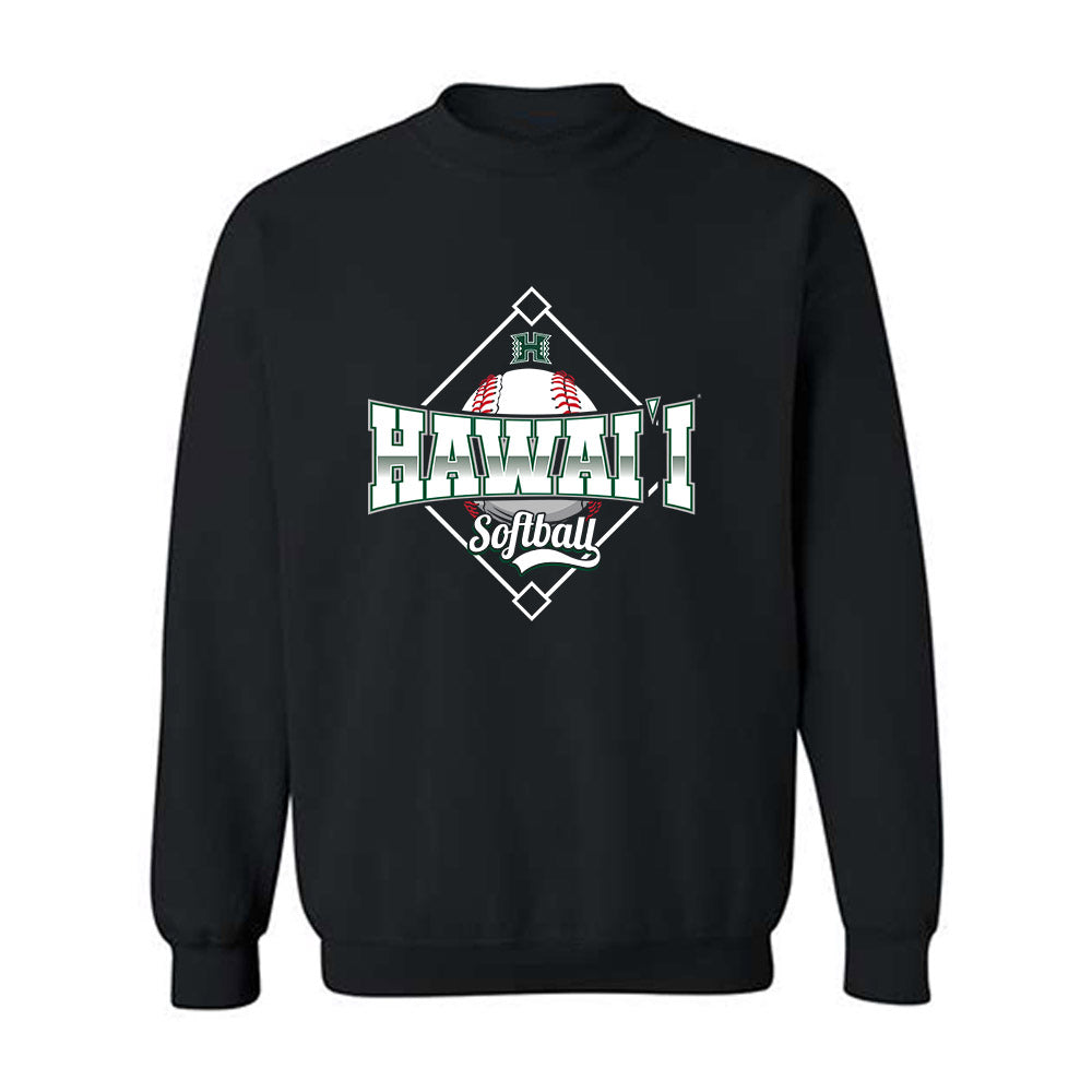 Hawaii - NCAA Softball : Milan Ah Yat - Sports Shersey Crewneck Sweatshirt-0